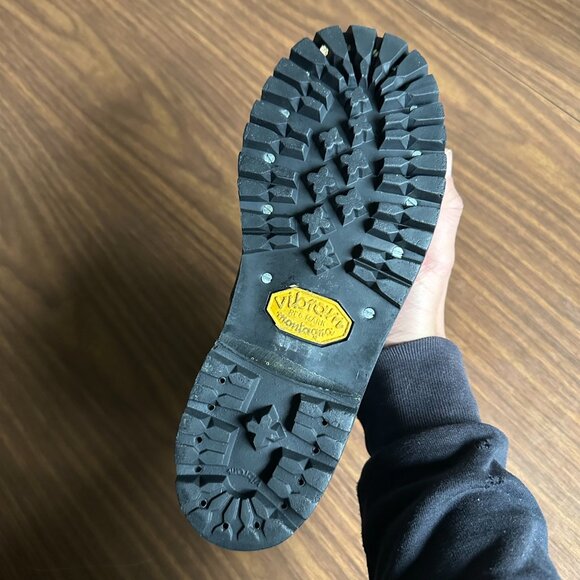 Reinforced Toe Vibram Lug Sole Leather Boots main image 11